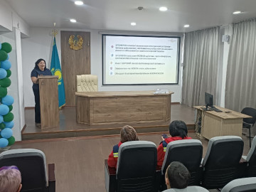 Жедел медициналық жәрдем станциясында өткен жрви-ді емдеу және алдын алу туралы дәріс