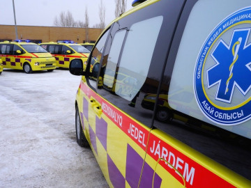 Областной станции скорой медицинской помощи передан новый санитарный автотранспорт