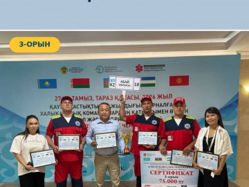 Жедел жәрдемнің үздіктері: Абай облысы бес жыл қатарынан жүлдеде